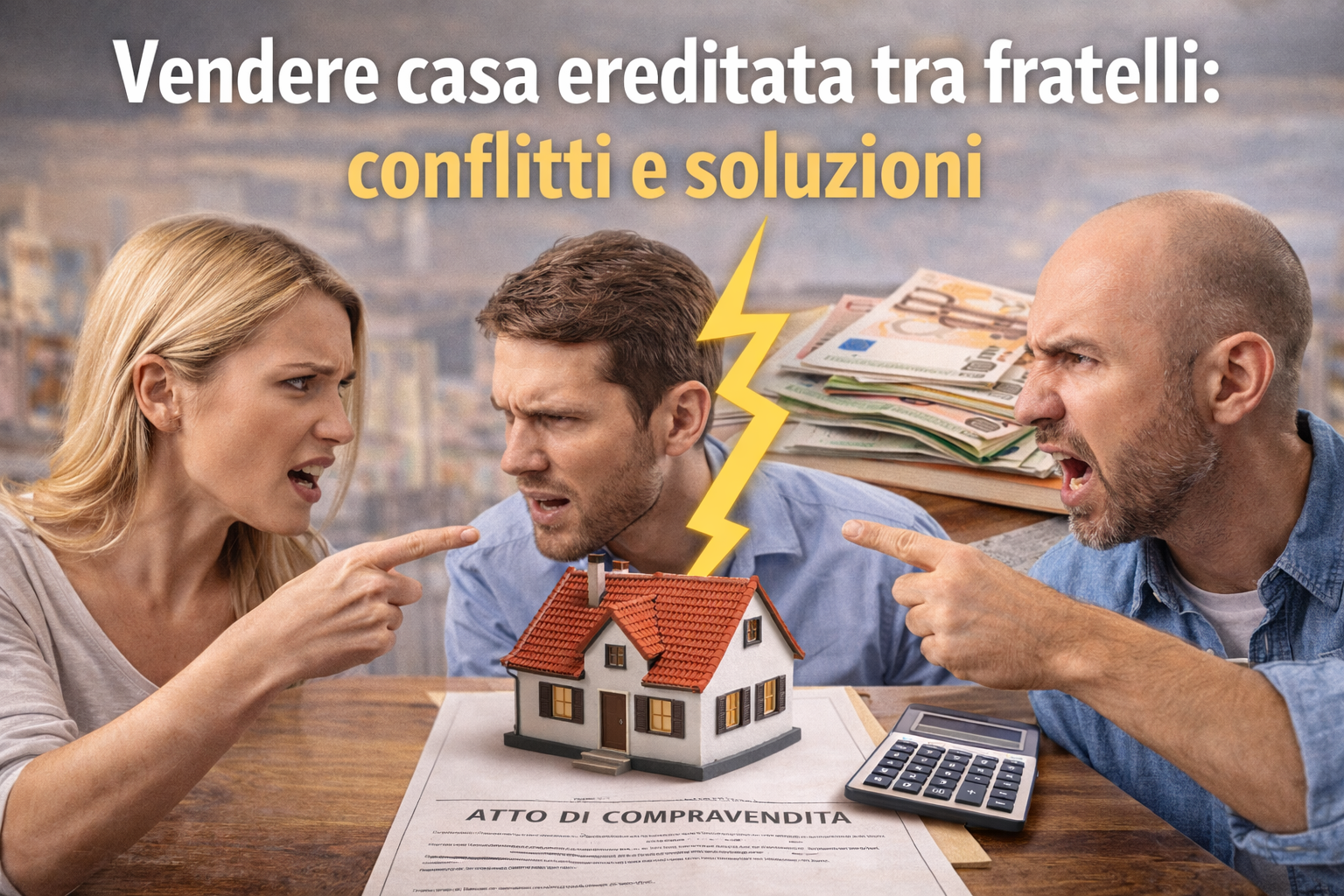 vendere casa ereditata tra fratelli a torino