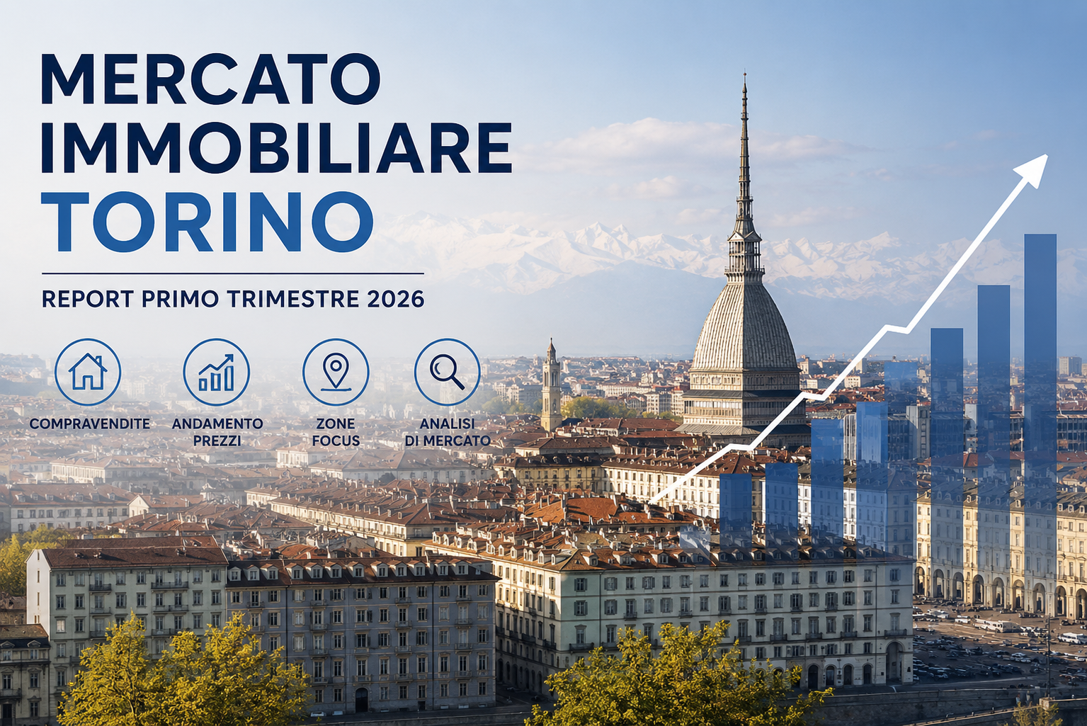 Mercato immobiliare Torino report primo trimestre 2026