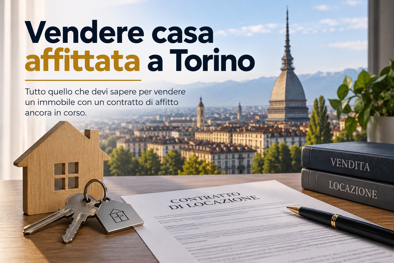 Vendere casa affittata a Torino